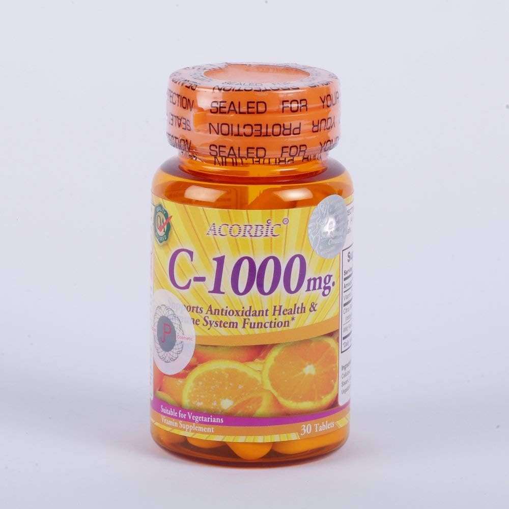 Natural Vitamin C 1000mg- Immune Booster X 100